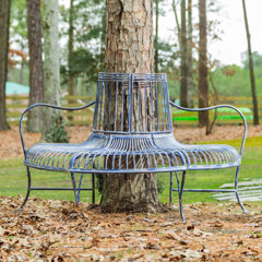 Metal best sale tree seat